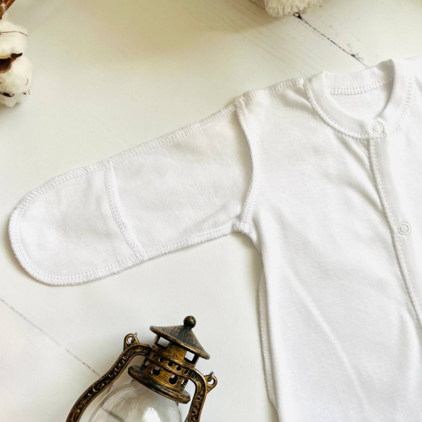 Комбинезон для новорожденных детей Bebika, натуральный хлопок (20/13-0)